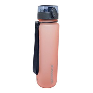1000ml Yeni Koleksiyon Serisi Soft Touch Tritan Su Matarası Bpa Yok Koku Yok Pudra Pembe