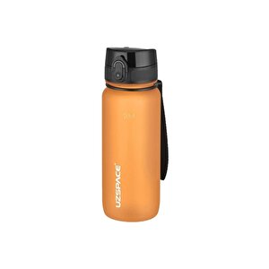650ml Yeni Koleksiyon Serisi Soft Touch Tritan Su Matarası Bpa Yok Koku Yok Turuncu