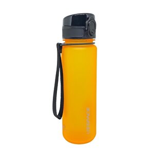 500ml Yeni Koleksiyon Serisi Soft Touch Tritan Su Matarası Bpa Yok Koku Yok Turuncu