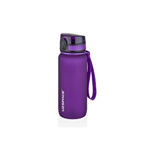 650ml Yeni Koleksiyon Soft Touch Tritan Su Matarası Bpa Yok Koku Yok Mor