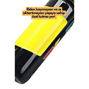 Uzspace 500ml Sports Passion Kayma Yapmayan Tutma Bölmeli Tritan Su Matarası Bpa Yok Koku Yok Mor