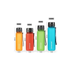 800ml Yeni Koleksiyon Serisi Soft Touch Tritan Su Matarası Bpa Yok Koku Yok Pudra Pembe