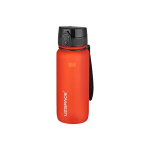 650ml Yeni Koleksiyon Serisi Soft Touch Tritan Su Matarası Bpa Yok Koku Yok Açık Kırmızı