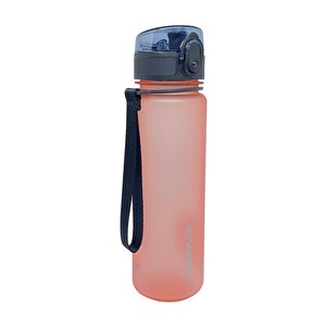 Uzspace 500ml Yeni Koleksiyon Serisi Soft Touch Tritan Su Matarası Bpa Yok Koku Yok Pudra Pembe