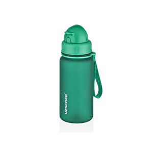 400ml Yeni Koleksiyon Pipetli Tritan Su Matarası Bpa Yok Koku Yok Yeşil