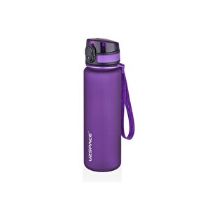 500ml Yeni Koleksiyon Soft Touch Tritan Su Matarası Bpa Yok Koku Yok Mor