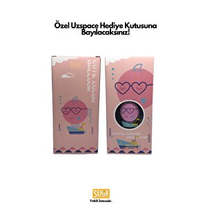 Uzspace 1500ml Yeni Koleksiyon Askılı Kulplu Pipetli/pipetsiz Kullanım Tritan Çocuk Su Matarası Pembe-mavi