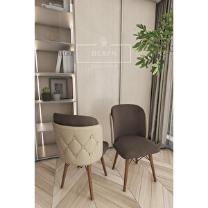 Novella Serisi, 80x132 Mutfak Ve Salon Yemek Masası Takımı (4 Adet Sandalyeli̇)