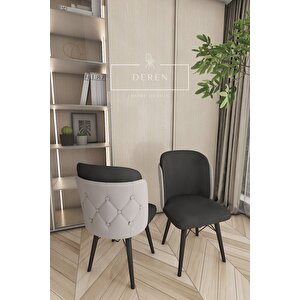 Novella Serisi, 80x132 Mutfak Ve Salon Yemek Masası Takımı (4 Adet Sandalyeli̇)