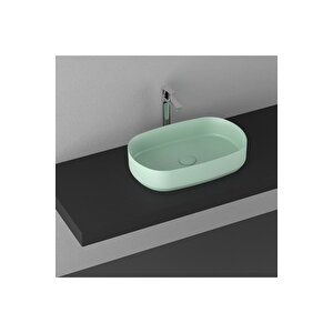 Isvea Infinity  Tezgahüstü Lavabo-mint 55 Cm