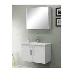 Gama 80 Cm Banyo Dolabı - Beyaz