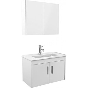 Gama 80 Cm Banyo Dolabı - Beyaz
