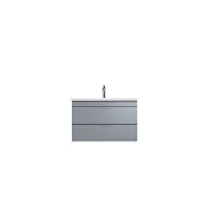 Isvea Neo 100 Cm Lavabo Dolabı, Gri