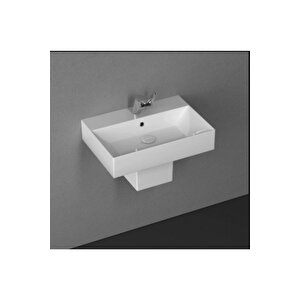 Isvea Sistema Z Frame 60 Cm Lavabo + Kare Yarım Ayak