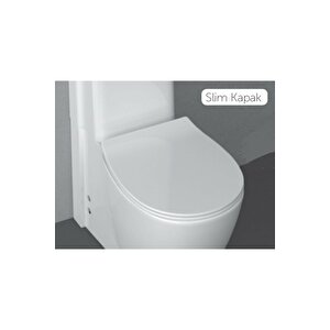 Isvea D40 Yavaş Kapanan, Slim, Tak Çıkart Klozet Kapağı
