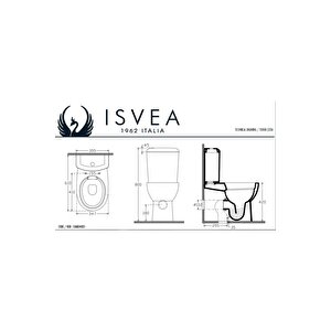İtalya Isvea Absolute Smartrim Duvara Sıfır Kanalsız Klozet Rezervuar Soft Kapak İç Takım