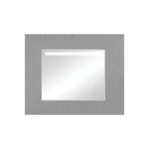 Isvea 80 Cm M4 Profil Çerçeveli Ayna (kumlamalı, Ledli) Kumlama Kısmında Led Vardır