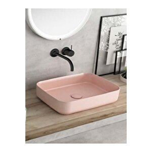 Isvea Infinity 50 Cm Tezgahüstü Lavabo-somon