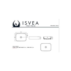 Isvea Infinity 50 Cm Tezgahüstü Lavabo-somon