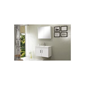Gama 65 Cm Banyo Dolabı - Beyaz