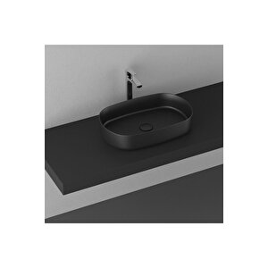 Isvea Infinity 55 Cm Tezgahüstü Lavabo-siyah