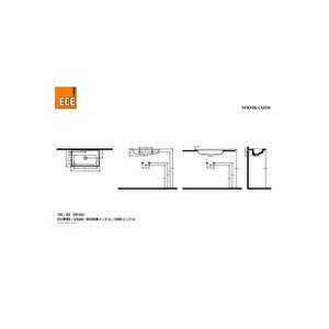 Linea 61 Cm Lavabo