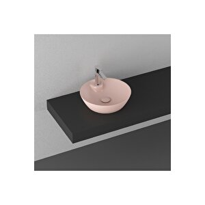 Sistemay Soft Tezgahüstü Lavabo 45 Cm Somon
