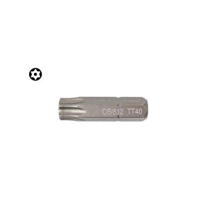 T40 X 25 Mm Delikli Torx Bits Uç Cb/812t