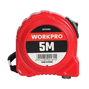 Workpro Wp261003 5mx19mm Beyaz Çelik Şerit Metre