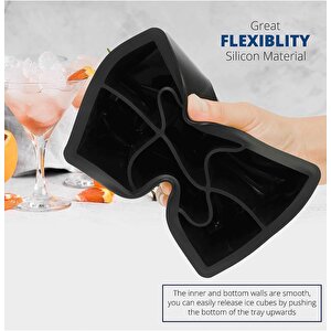 Mithra Life 6 Lı Büyük Boy Kare Silikon Buz Kalıbı Mit1073