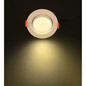 Ack 5w Beyaz 3000k Sıva Altı Yuvarlak Led Downlight