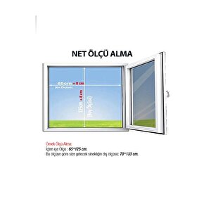 Akordeon Pileli Pilise Kapı Sineklik Beyaz, 90x210 Cm Istenilen Ölçüde