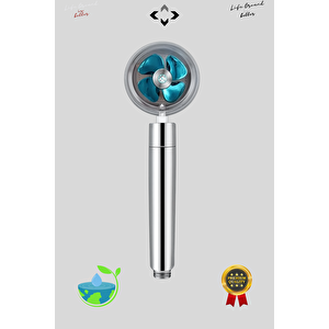 360 Shower Set Çelik Yay Örgü Hortum Çift Turbolu Su Tasarruflu Duş Seti 360° Döner Tazyikli Duş Başlığı