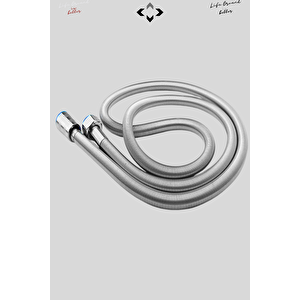 360 Shower Set Çelik Yay Örgü Hortum Çift Turbolu Su Tasarruflu Duş Seti 360° Döner Tazyikli Duş Başlığı