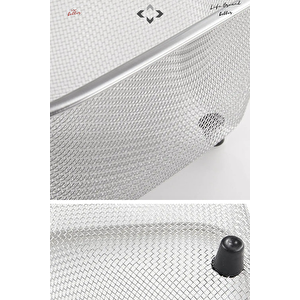 Versatile A Üçgen Lavabo İçi Süzgeç Paslanmaz Çelik Ayaklı Çok Amaçlı Tezgah Üstü Mini Süzgeç Çöp