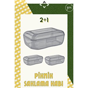 30 Litre Renkli Büyük Kulplu Kapaklı Piknik Sepeti Saklama Kabı Hediyeli Piknik Takımı Çantası
