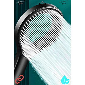 trench SHOWER SET Yağmur Damlası Duş Başlığı ve Silikon Duş Hortumu Tasarrruflu Duş Seti