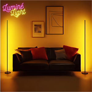 Lumine Light Uzaktan Kumandalı Led Lambader Dekoratif Rgb Aydınlatma