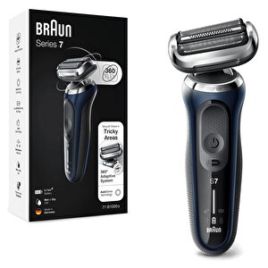 Braun Yeni Seri 7 B1000s Kablosuz Tıraş Makinesi, Autosense, 360° Flex, Easyclick, Islak & Kuru