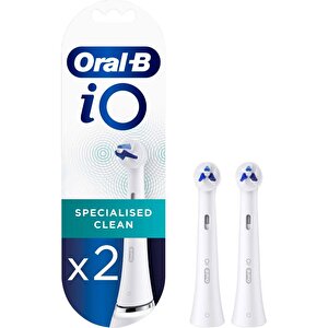 Oral-b Io Specialised Clean Beyaz Diş Fırçası Yedek Başlığı 2'li
