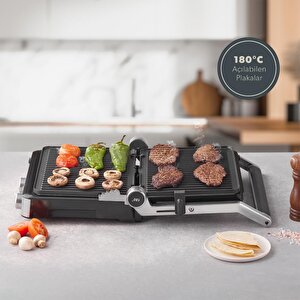 Homend Grilliant 1340h Inox Tost Makinesi