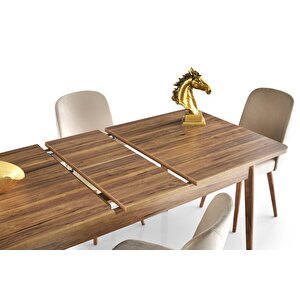 Safir Salon Açılır Yemek Mutfak Masası 90x145cm