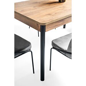 Safir Polo Salon Yemek Masa Sandalye Takımı 90x145