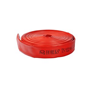3" İçi̇ Dişi Kaplamali Kirmizi 20 Metre Yangin Hortumu Ts 9222 Serti̇fi̇kali