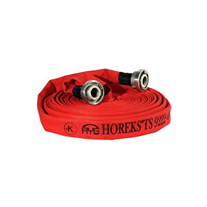 2½" İçi̇ Pvc Kirmizi 25 Mt Yangin Hortumu Ts 9222 - Ts En 14540 Belgeli̇ Hortum