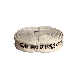 4" İçi̇ Pvc Beyaz 25 Mt Yangin Hortumu Ts 9222 - Ts En 14540 Belgeli̇ Hortum