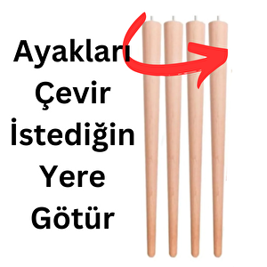 60x110 Cm Oval Kenarlı Mdf Lam Ahşap Ayaklı Mat Beyaz Mutfak Yemek Çalışma Masası