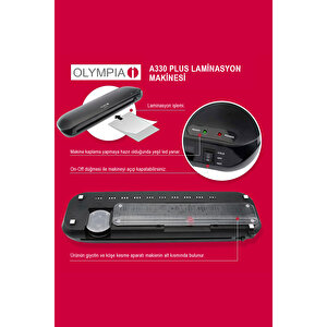 A330 Plus 4in1set Laminasyon Makinesi (a3)