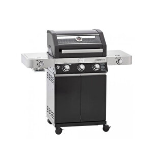 Videro Gazlı Barbekü Siyah G3-s