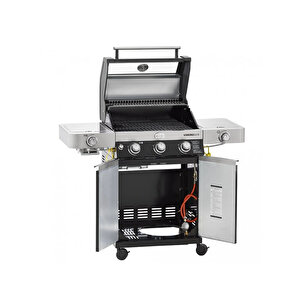 Videro Gazlı Barbekü Siyah G3-s